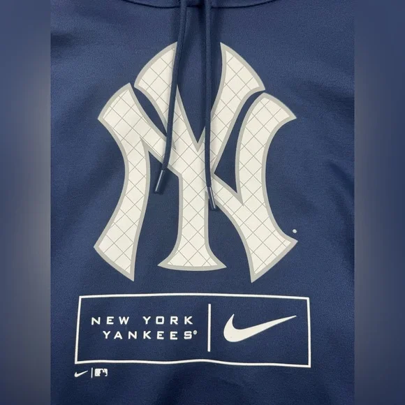 Nike Blue New Your Yankees Hoodie men’s XL - Picture 3 of 8